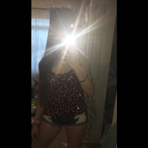 FINAL❗️ flowy flower tank top